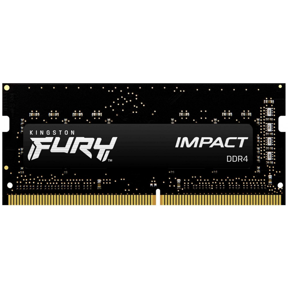 Пам'ять ноутбука Kingston DDR4 16GB 3200  FURY Impact