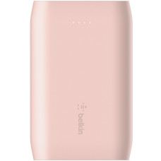 Акумулятор портативний літій-іонний Power Bank Belkin 10000мА·год, 15Вт, 2хUSB-A/USB-C, рожевий