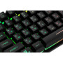 Клавіатура мембранна 2E GAMING KG355 87key, USB-A, EN/UA/RU, LED, чорний