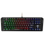 Клавіатура мембранна 2E GAMING KG355 87key, USB-A, EN/UA/RU, LED, чорний