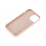 Чохол 2Е Basic для iPhone 13 Pro Max , Liquid Silicone, бежево-рожевий