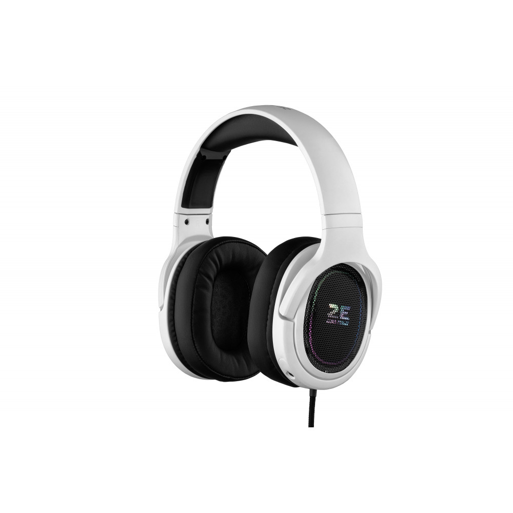 Гарнітура ігрова 2E GAMING HG330, 7.1, USB-A, RGB, 2м, білий