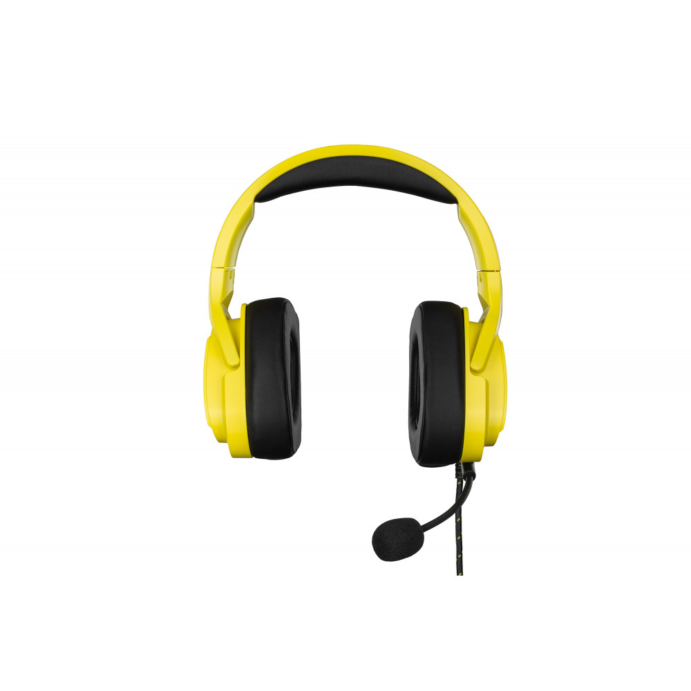 Гарнітура ігрова 2E GAMING HG340, 7.1, USB-A, RGB, 2м, жовтий