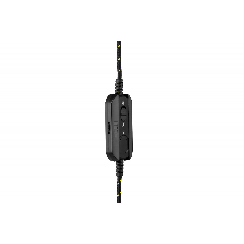Гарнітура ігрова 2E GAMING HG340, 7.1, USB-A, RGB, 2м, жовтий