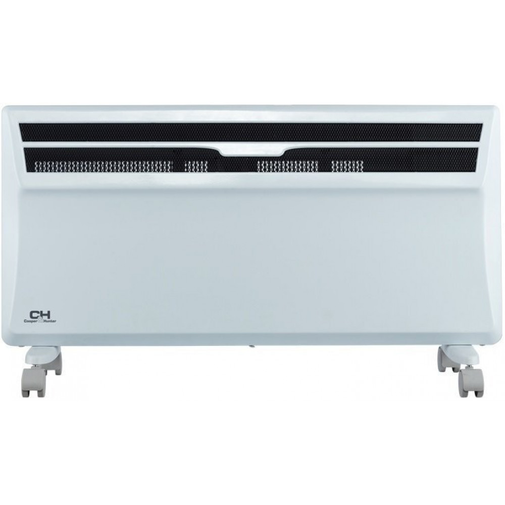 Конвектор Cooper&Hunter, 25м2, 2000Вт, електр. упр-ння, закр. нагрів. елемент, Wi-Fi, IP24, білий