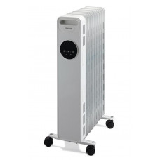 Обігрівач оливний Gorenje, 15м2, 2000Вт, електр. упр-ння, 9 секцій, пульт ДК, білий