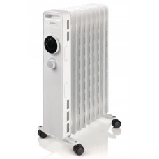 Обігрівач оливний Gorenje, 15м2, 2000Вт, мех. упр-ння, 9 секцій, білий