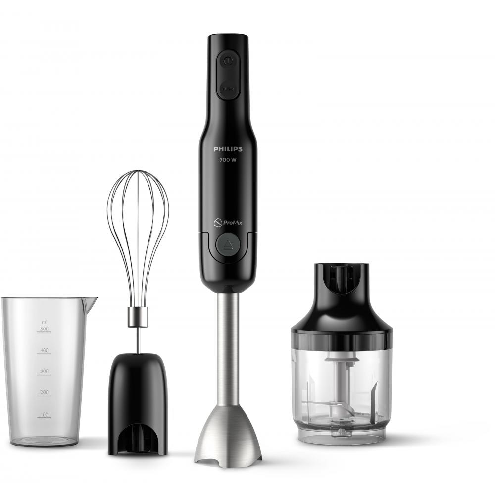 Блендер Philips заглибний Daily Collection 700Вт, 3в1, чорний