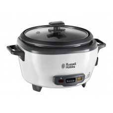 Рисоварка Russell Hobbs Medium, 300Вт, чаша-1.4л, електронне керув., знімна кришка, сіро-чорний