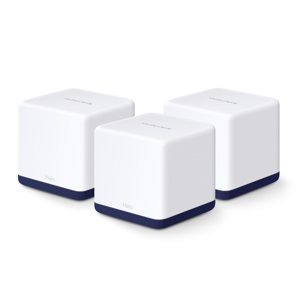 Система WiFi-Mesh MERCUSYS Halo H50 AC1900, 3xGE LAN/WAN, 3мод