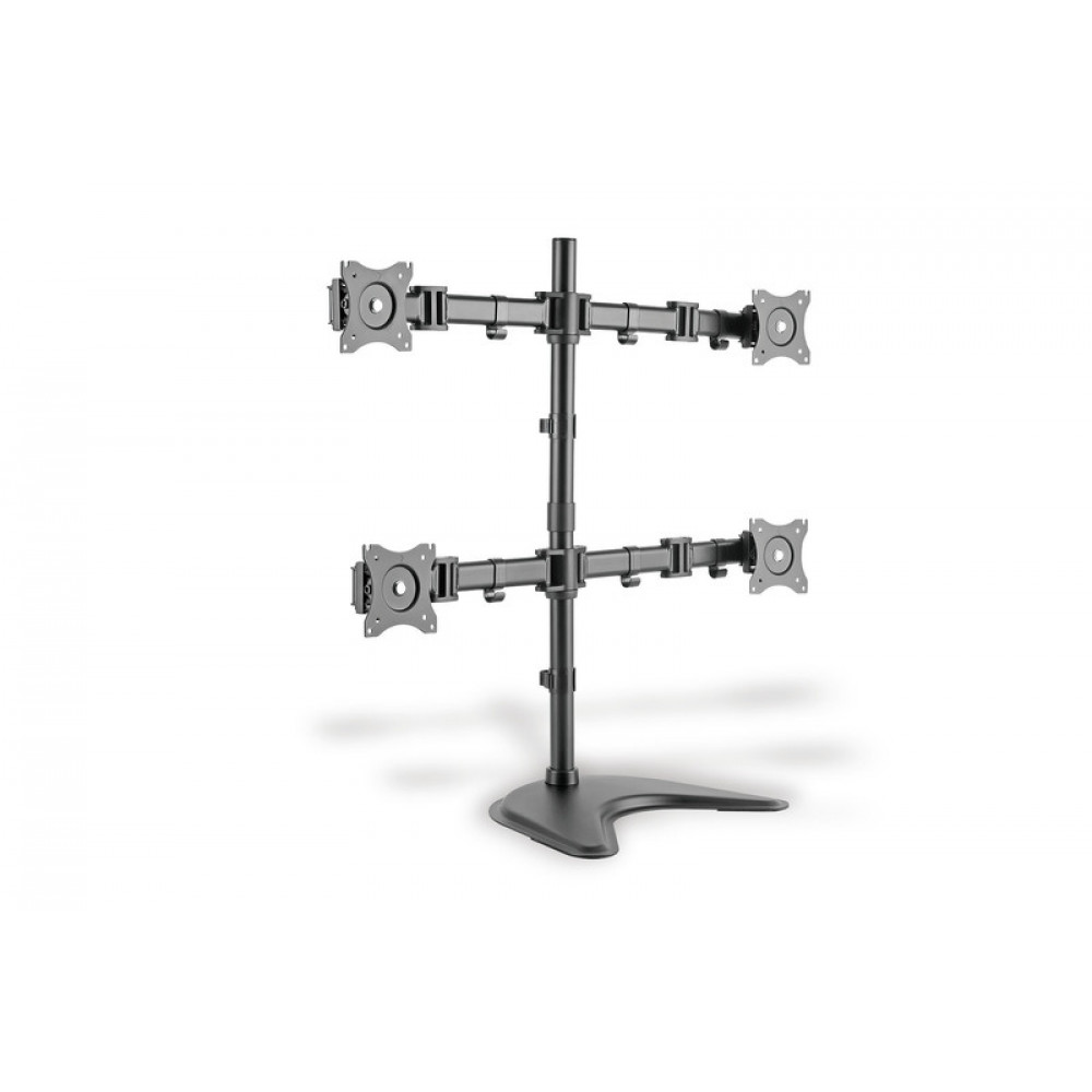 Кріплення DIGITUS Quad Monitor Stand/Clamp, 15-27