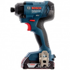 Гвинтоверт ударний акумуляторний Bosch Professional GDR 180-Li 18В АКБ 2х2А·год 2600об/хв 160Нм 1/4
