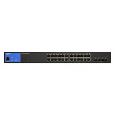 Комутатор Linksys LGS328MPC 24xGE PoE, 4x10GE SFP+, 410Вт, Керований L3 Комутатор Linksys LGS328MPC 24xGE PoE, 4x10GE SFP+, 410Вт, Керований L3