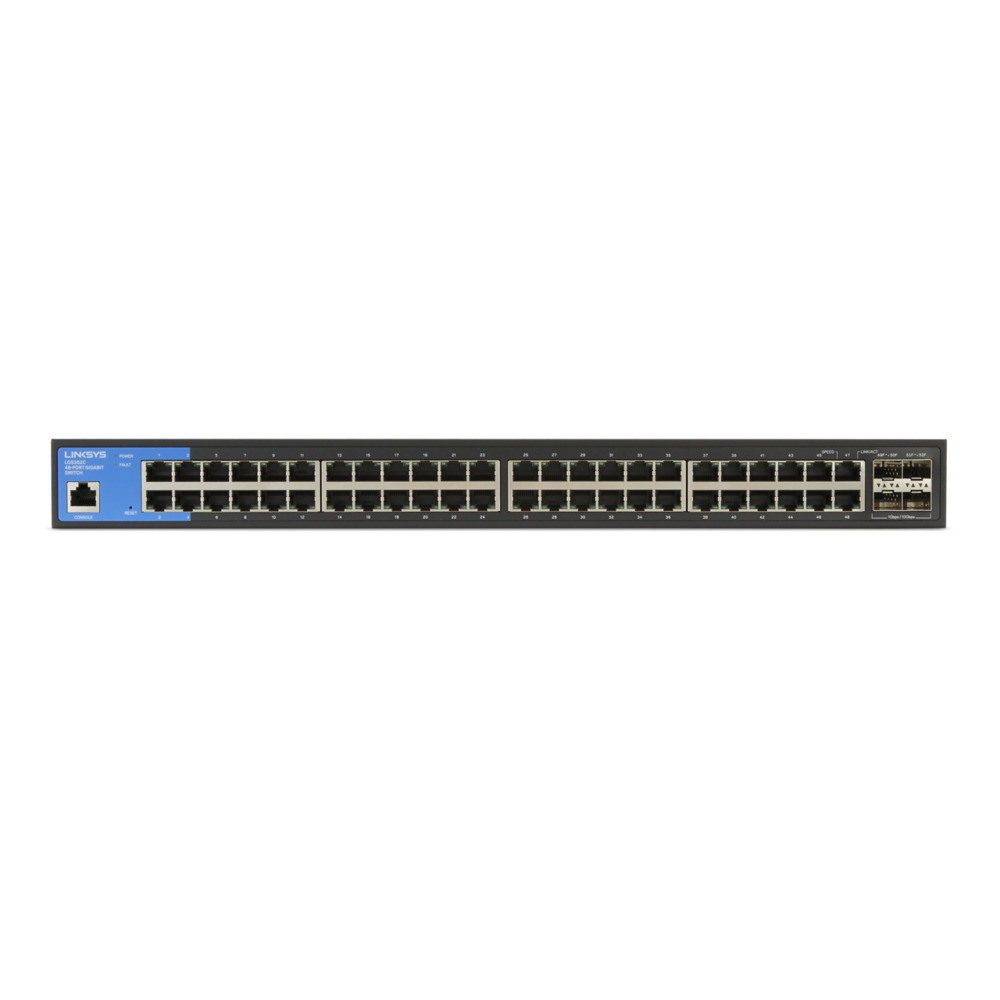 Комутатор Linksys LGS352C 48xGE, 4x10GE SFP+, Керований L2