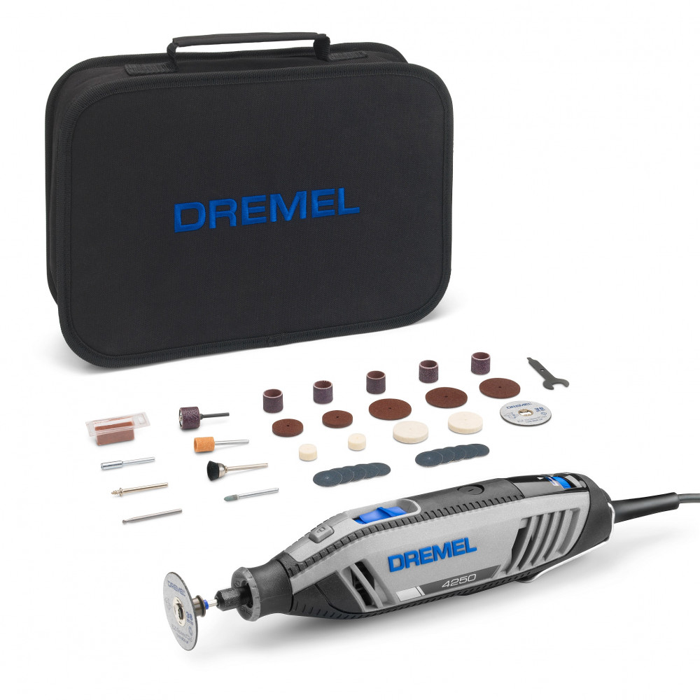 Шліфмашина шліфувально-гравірувальна Dremel 4250–35 175Вт 5000-35000об/хв 35 насадок 0.6кг