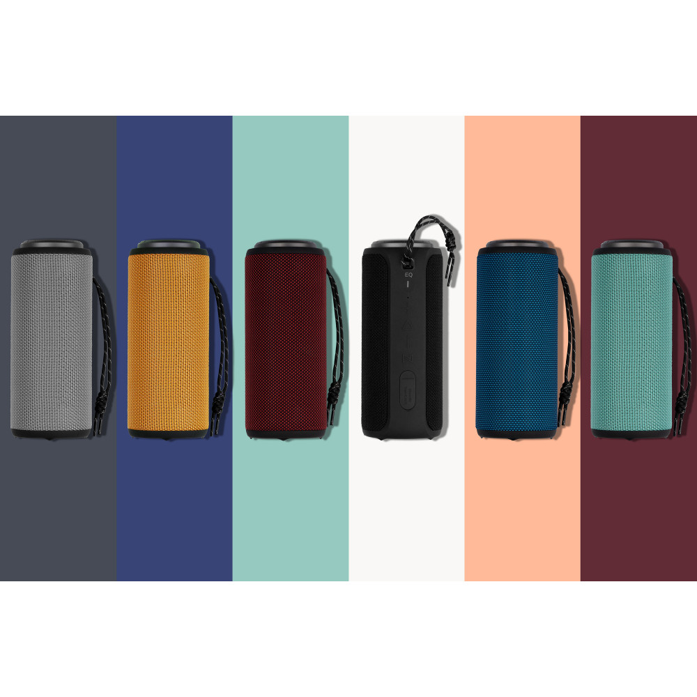 Акустична система 2E SoundXTube TWS, MP3, Wireless, Waterproof Grey