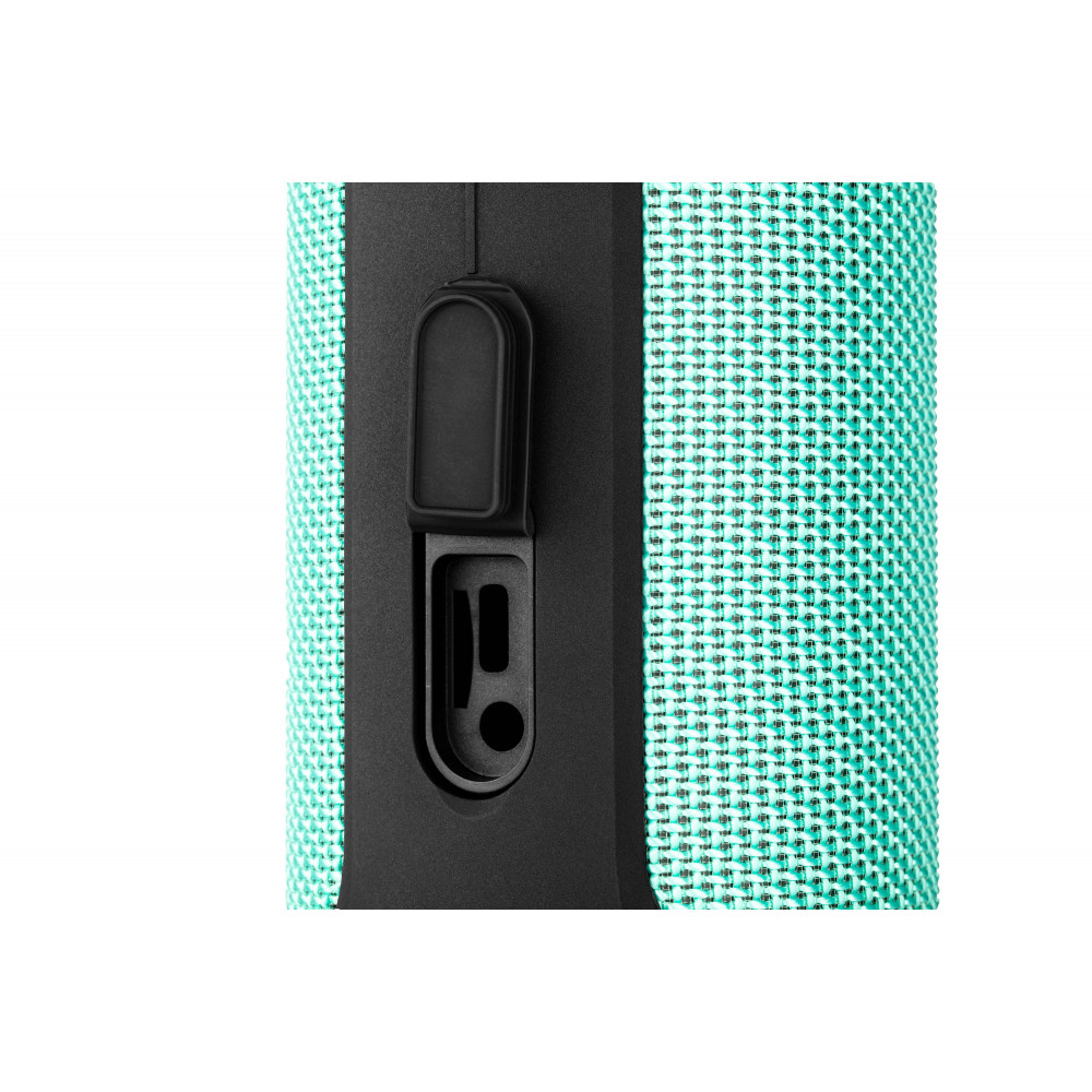 Акустична система 2E SoundXTube TWS, MP3, Wireless, Waterproof Turquoise