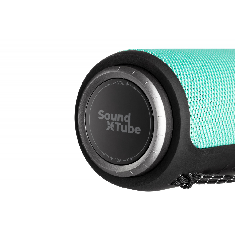 Акустична система 2E SoundXTube TWS, MP3, Wireless, Waterproof Turquoise