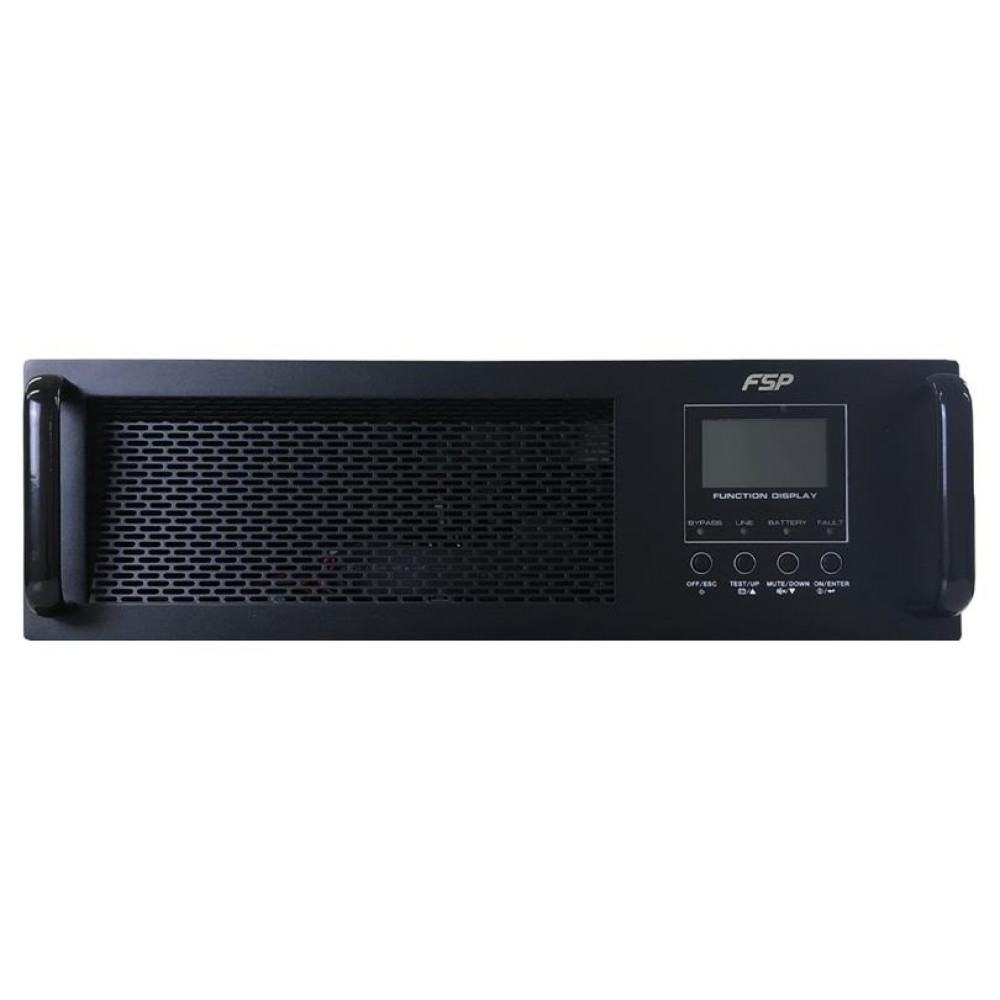 Джерело безперебійного живлення FSP Champ 10KL RM, 10kVA/9kW, RT3U, LCD, USB, Terminal in&out