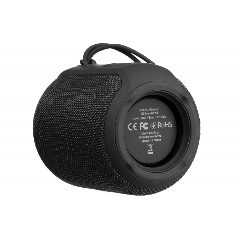 Акустична система 2E SoundXPod TWS, MP3, Wireless, Waterproof Black