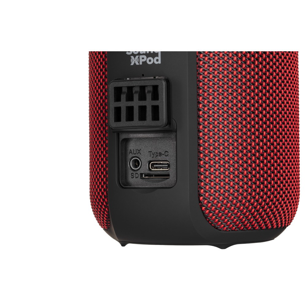 Акустична система 2E SoundXPod TWS, MP3, Wireless, Waterproof Red