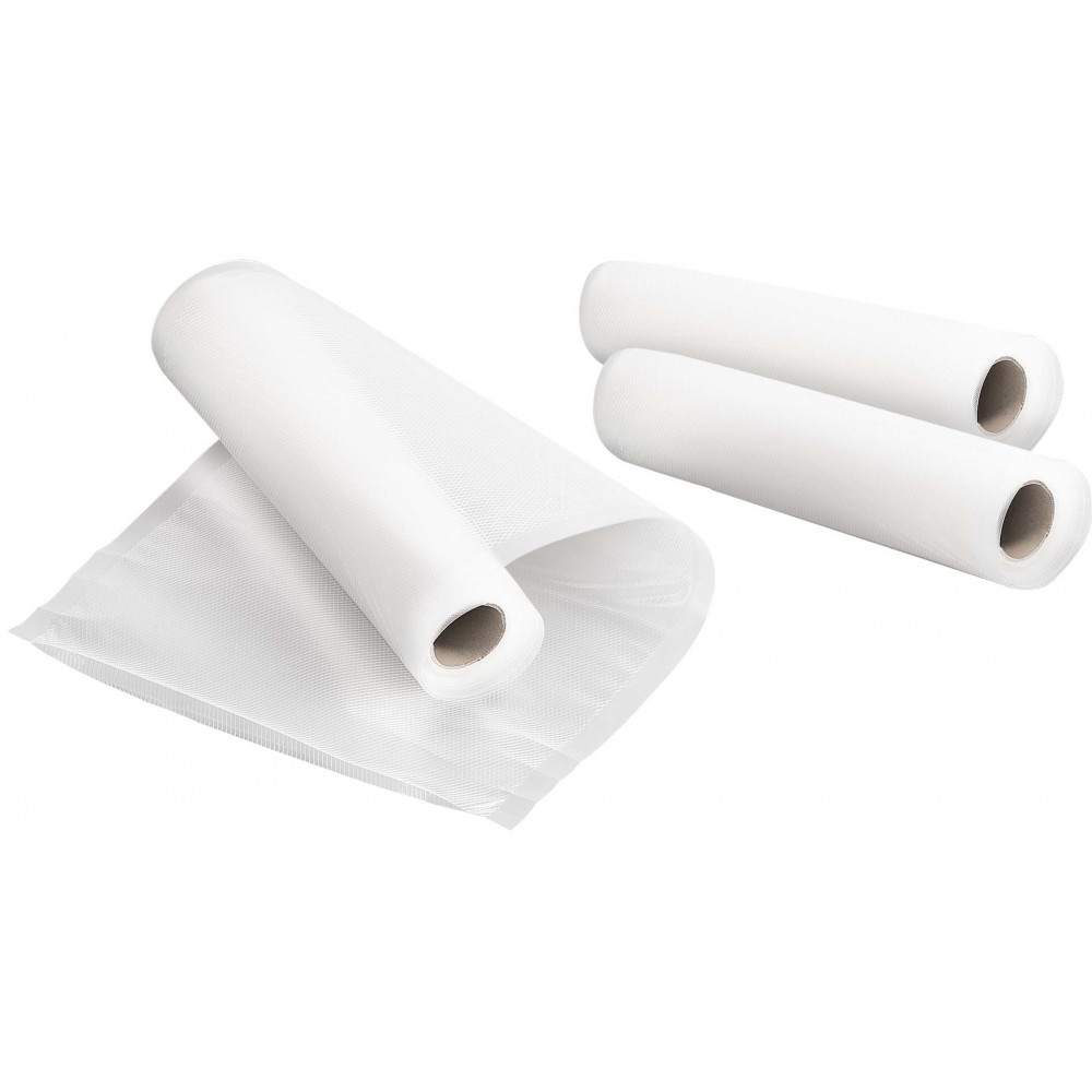 Вакуумна плівка для всіх вакууматорів Sencor, 3 рулони 20х200см