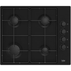 Варильна поверхня Beko газова, 60см, чорний Варильна поверхня Beko газова, 60см, чорний