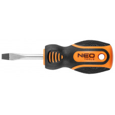 Викрутка Neo Tools плоска, SL5.5x38мм, сталь CrV