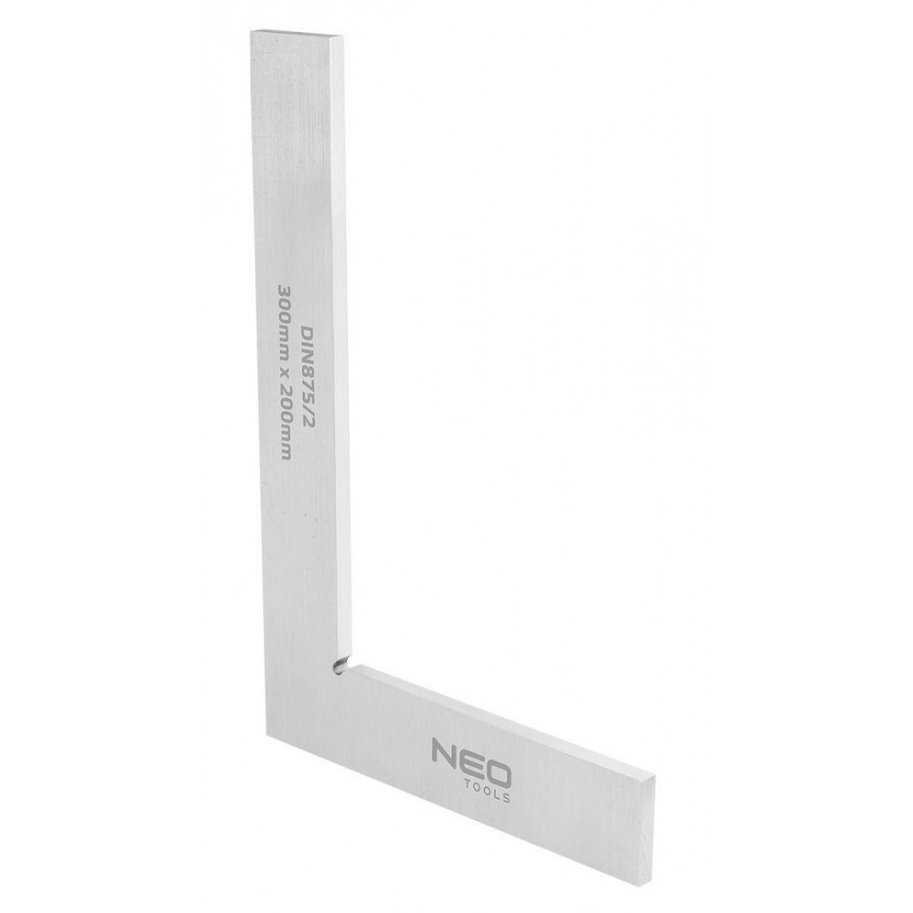 Кутник Neo Tools прецизійний, 30x20см, 90°, DIN875/2, вуглецева сталь