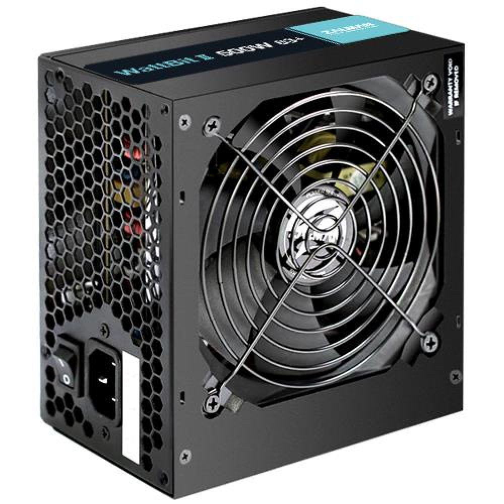Блок живлення Zalman Wattbit II  (500W), 83%, 120мм, 1xMB 24pin(20+4), 1xCPU 8pin(4+4), 3xMolex, 4xSATA, 2xPCIe 8pin(6+2)