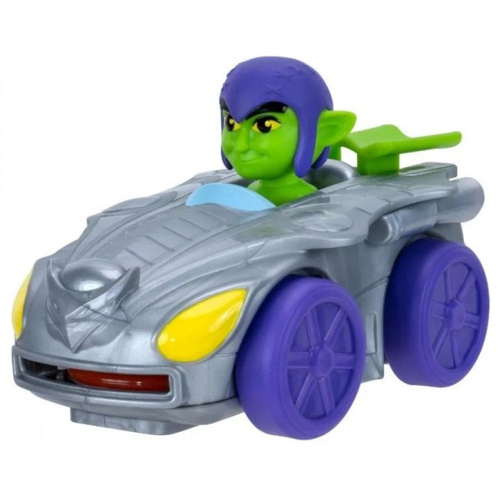 Машинка Spidey Little Vehicle Disc Dashers Зелений Гоблін (Green Goblin)