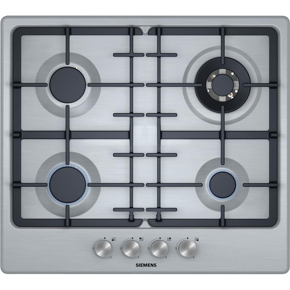 Варильна поверхня Siemens  газова, 60см, чавун, нерж