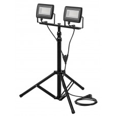 Прожектор Neo Tools, 220В, 8500лм, 2х50Вт, кабель 3м з вилкою, на штативі 1.8м, алюмінієвий, IP65 Прожектор Neo Tools, 220В, 8500лм, 2х50Вт, кабель 3м з вилкою, на штативі 1.8м, алюмінієвий, IP65