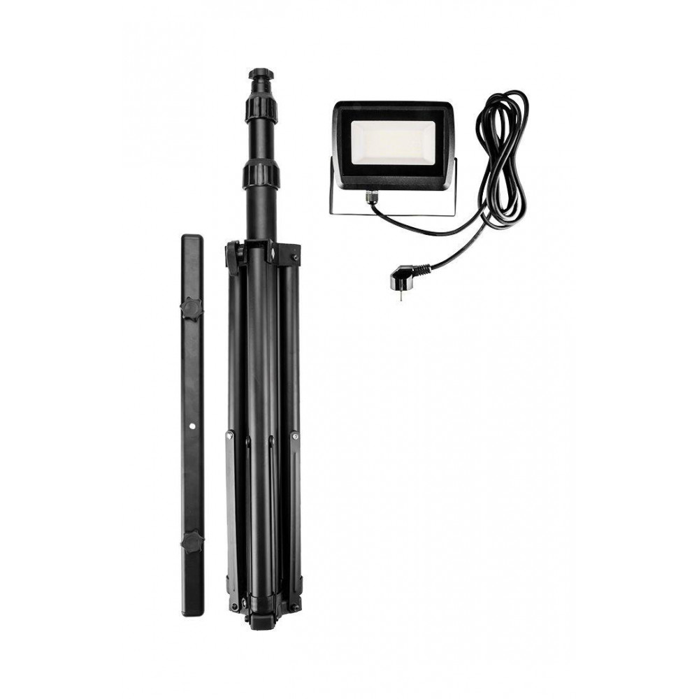 Прожектор Neo Tools, 220В, 2700лм, 30Вт, кабель 3м з вилкою, на штативі 1.8м, алюміній, IP65