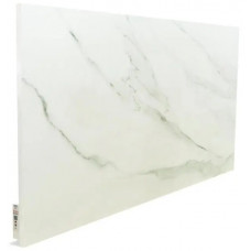 Керамічна панель TEPLOCERAMIC ІЧ + конвекція, 20м2, 1000Вт, електр. упр-ння, 120 х 60см, терморегулятор, білий мармур