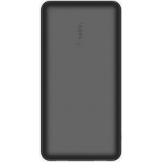 Акумулятор портативний літій-іонний Power Bank Belkin 20000мА·год, 15Вт, 2хUSB-A/USB-C, чорний