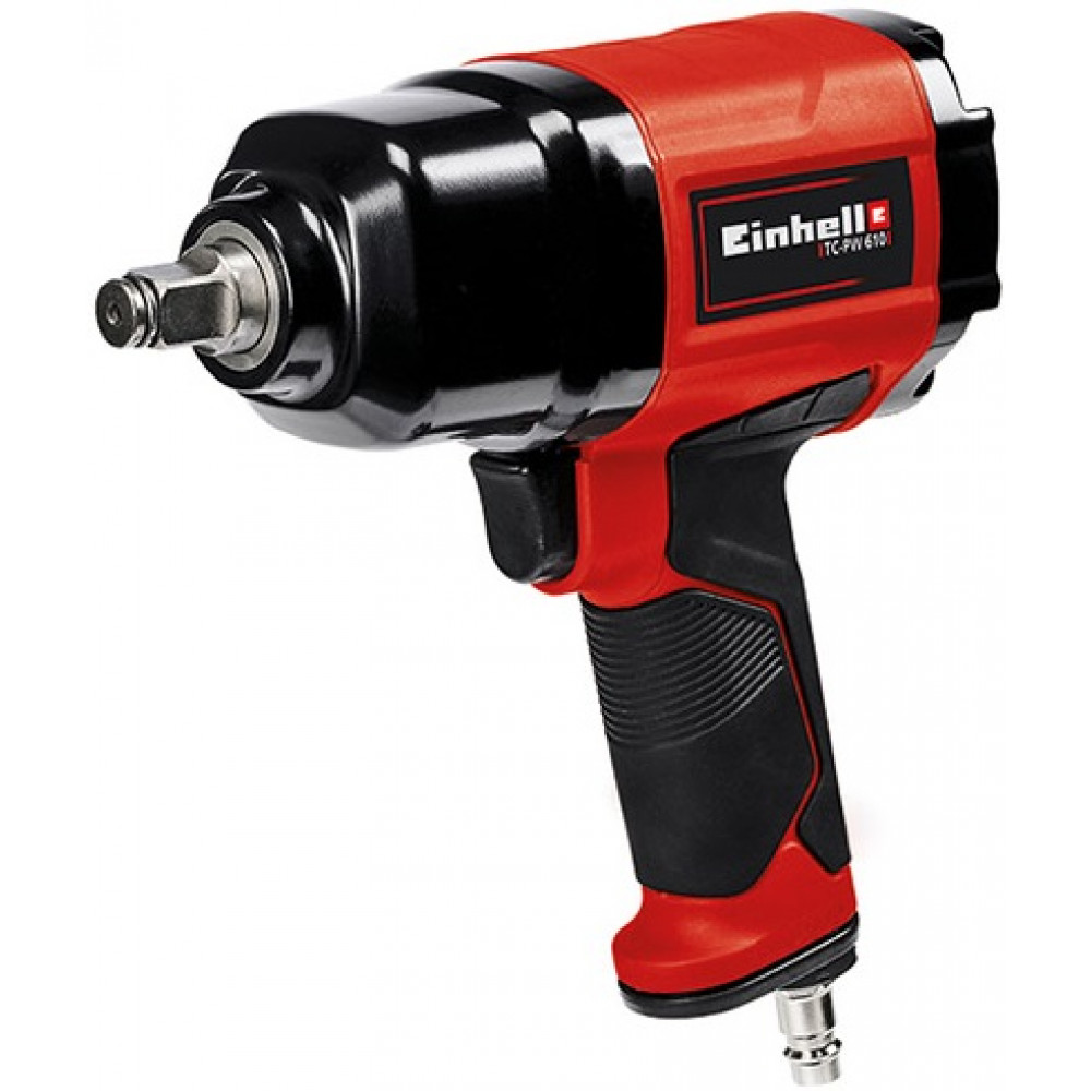 Гайковерт пневматичний Einhell TC-PW 610, 610Нм, 6.3бар, 142л/хв, 2кг