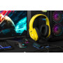 Гарнітура ігрова 2E GAMING HG340, mini-jack/dual 3.5мм, RGB, 2м, жовтий