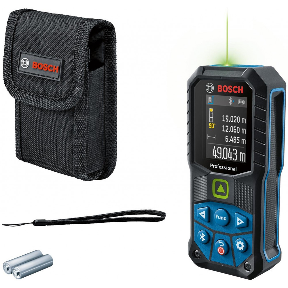 Далекомір лазерний Bosch Professional GLM 50-27 CG, 0.05-50м, ±1.5мм, IP65, 0.17кг