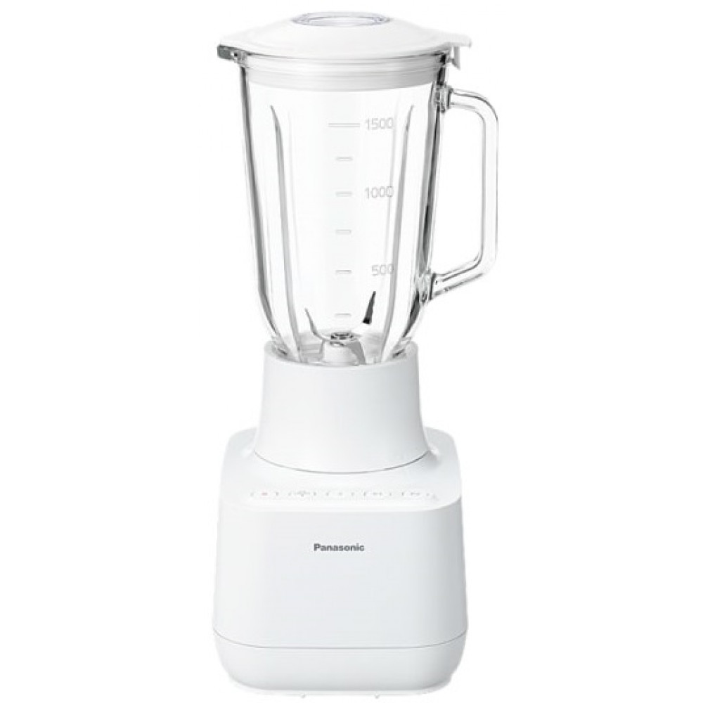 Блендер Panasonic стаціонарний 300Вт, чаша-1500мл, скло, білий
