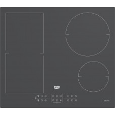 Варильна поверхня Beko індукційна, 60см, розширена зона, сріблястий Варильна поверхня Beko індукційна, 60см, розширена зона, сріблястий