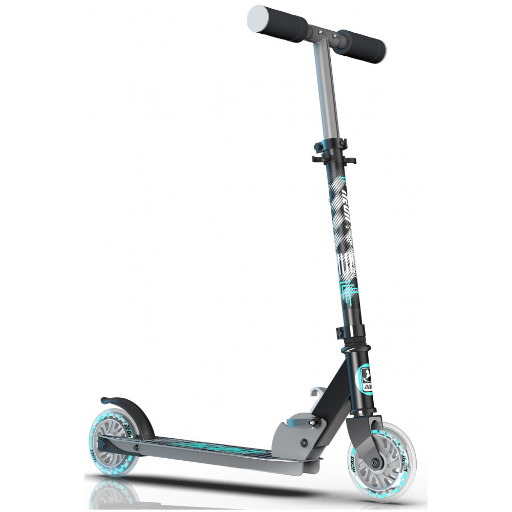 Самокат Neon Apex LED сірий