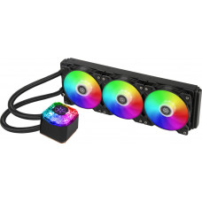 Система рідинного оxолодження SilverStone Icegem 360P-ARGB, LGA2066, 2011, 1366, 115x, 1366, TRX4TR4, AM4, AM3, AM3+, AM2, AM2+, FM1, FM2, TDP350W, чорний
