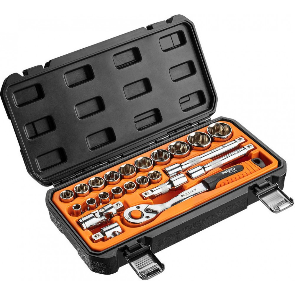 Набір інструментів Neo Tools, Набір торцевих головок 1/2