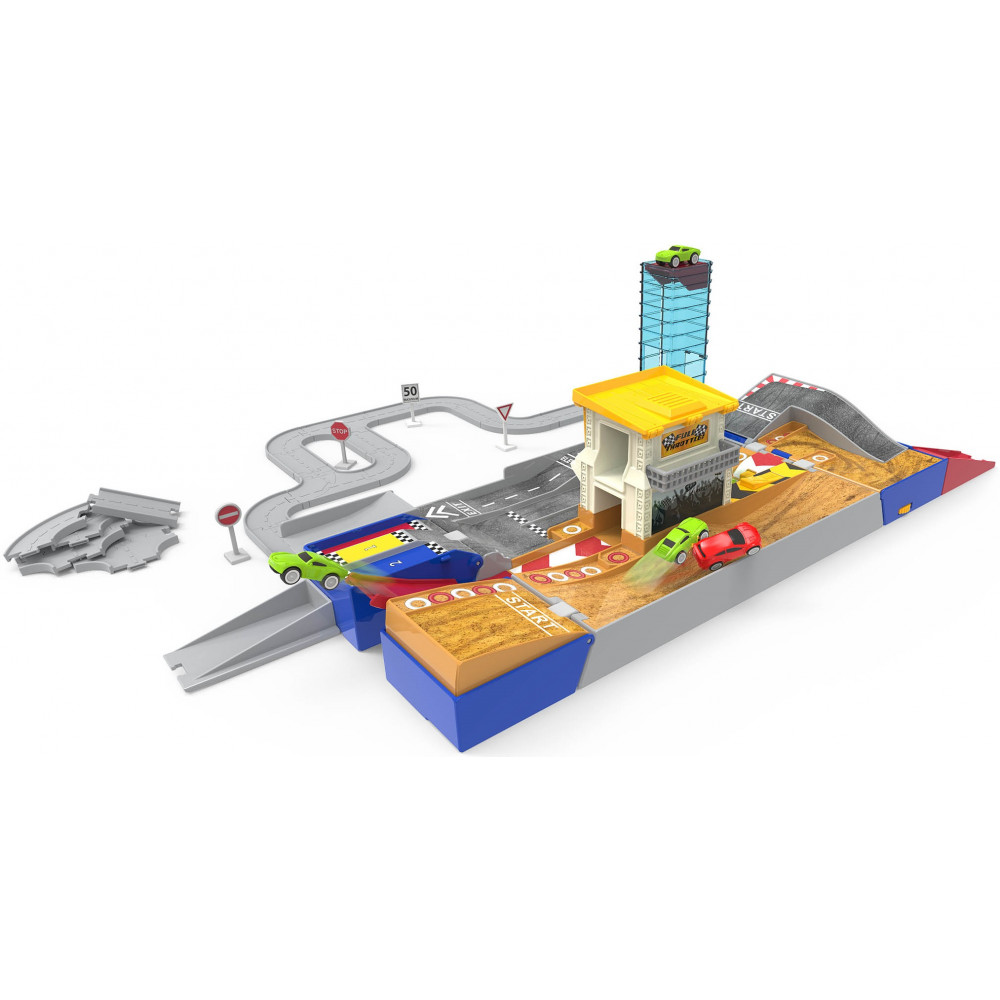 Ігровий набір DRIVEN Pocket series Гоночна траса 2в1, 80ел