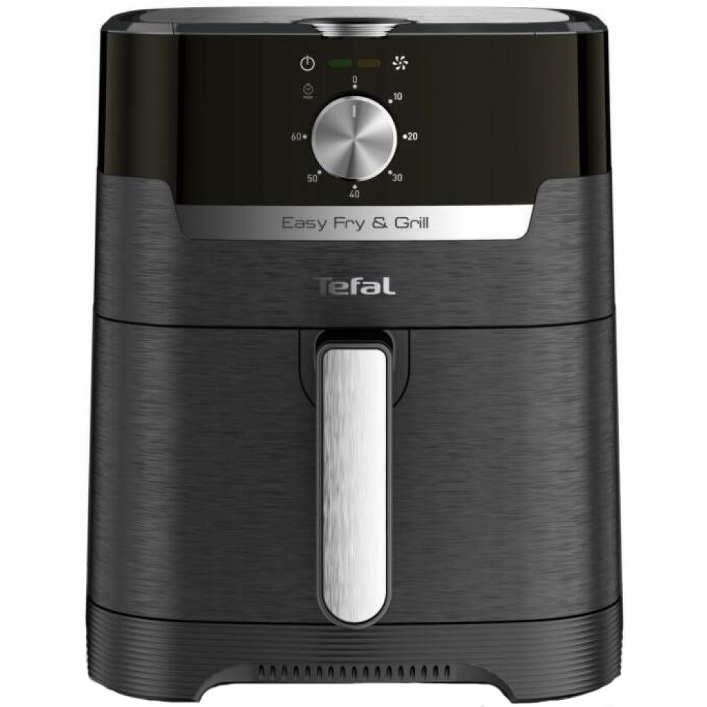 Мультипіч Tefal AirFry&Grill, 1550Вт, чаша-4.2л, електронне керув., пластик, чорний