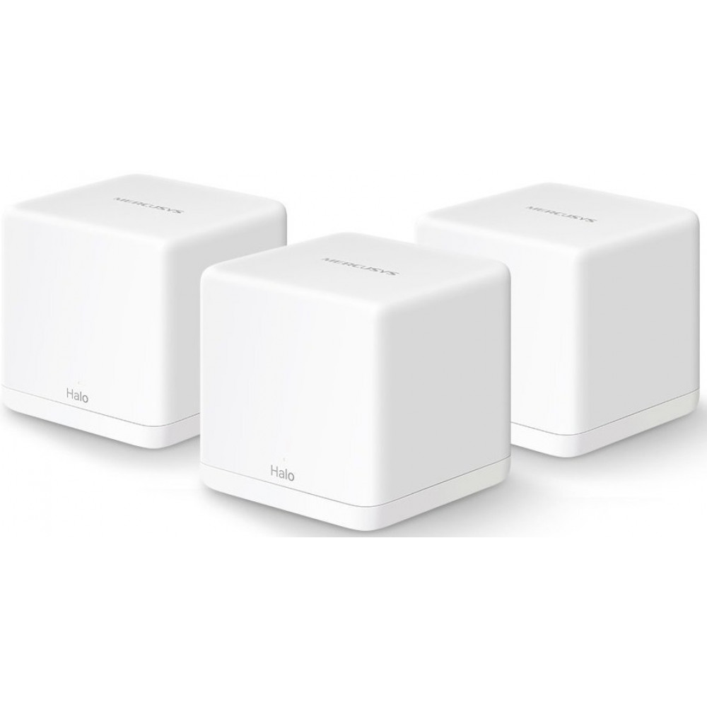 Система WiFi-Mesh MERCUSYS Halo H30 AC1300, 2xGE LAN/WAN, 3мод