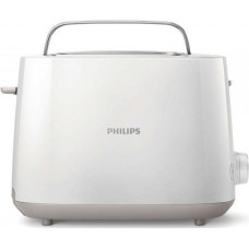 Тостер Philips Daily Collection 830Вт, кришка від пилу, пластик, білий