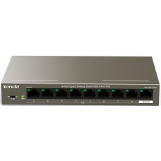 Комутатор TENDA TEG1109P-8-102W 8xGE PoE, 1xGE Uplink Комутатор TENDA TEG1109P-8-102W 8xGE PoE, 1xGE Uplink