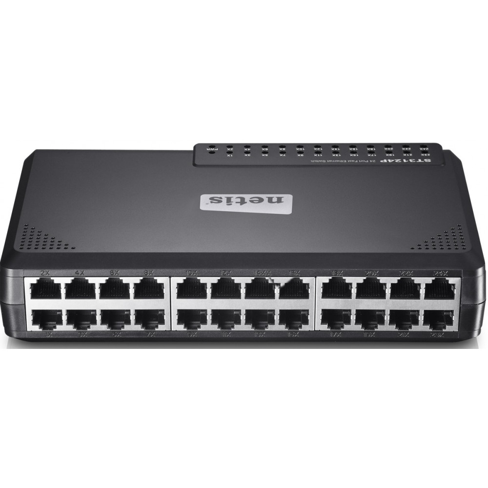 Комутатор Netis ST3124P 24xFE, Некерований